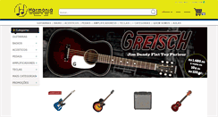 Desktop Screenshot of harmoniaweb.com.br