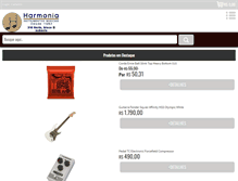 Tablet Screenshot of harmoniaweb.com.br